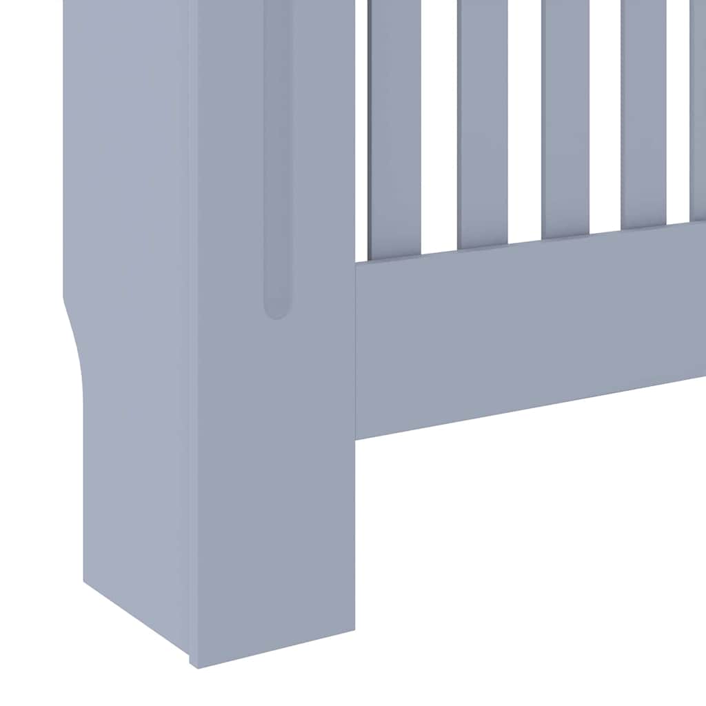 Radiatorcover Grå 78 X 19 X 81,5Cm Konstrueret Træ