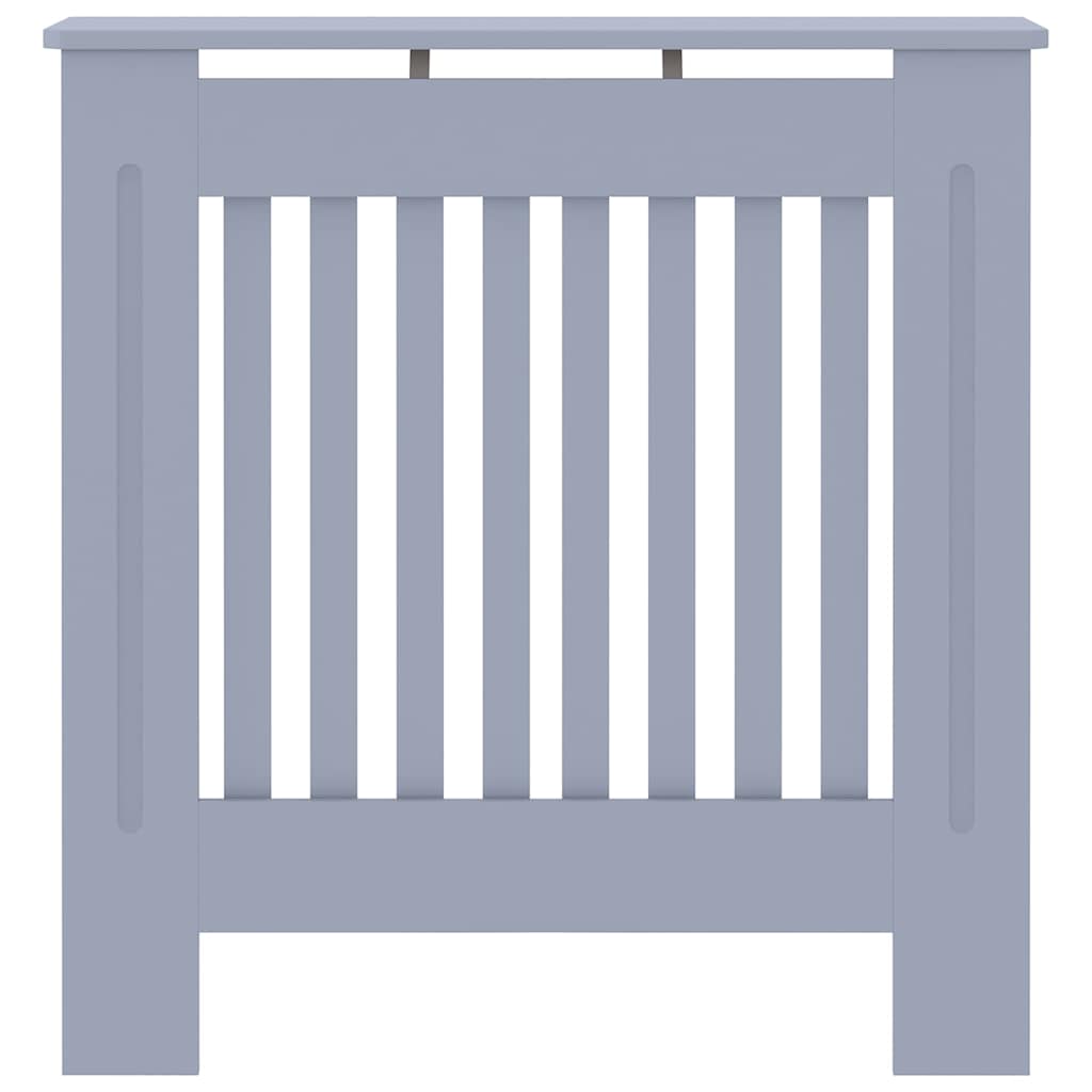 Radiatorcover Grå 78 X 19 X 81,5Cm Konstrueret Træ