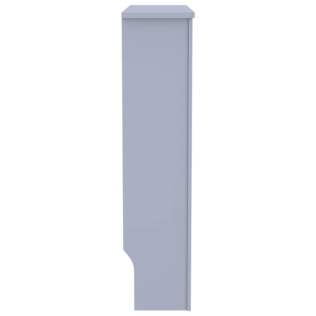 Radiatorcover Grå 78 X 19 X 81,5Cm Konstrueret Træ
