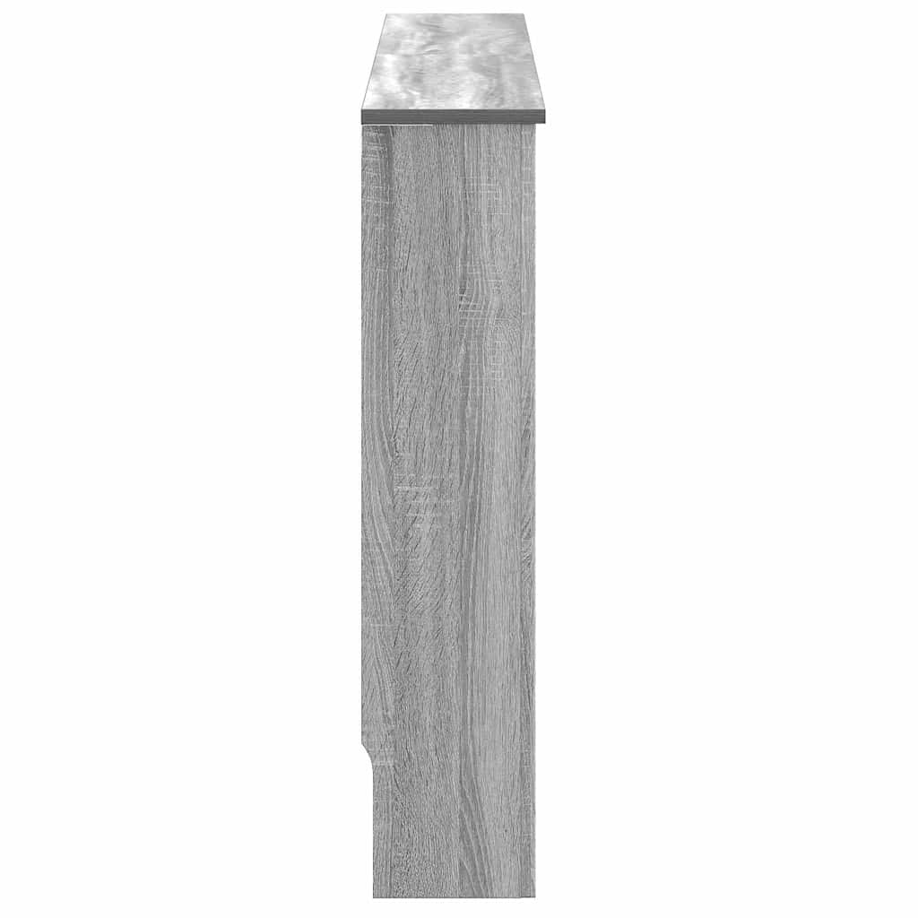 Radiatorcover Grå Sonoma 172 X 19 X 81,5 Cm Konstrueret Træ