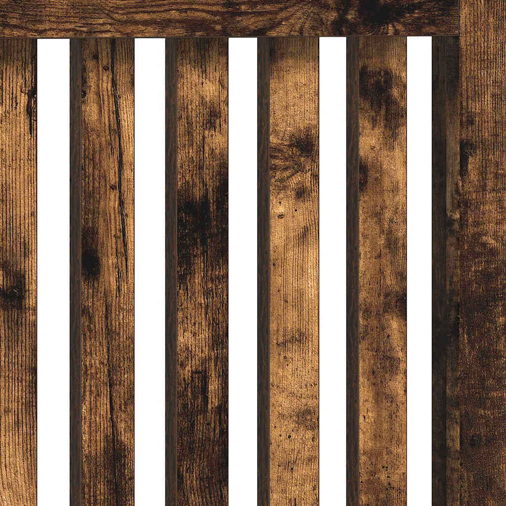 Radiatorcover Røget Eg 172 X 19 X 81,5 Cm Konstrueret Træ