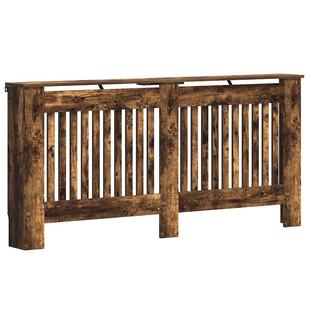 Radiatorcover Røget Eg 172 X 19 X 81,5 Cm Konstrueret Træ