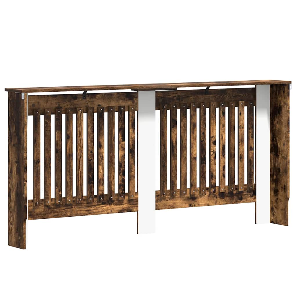 Radiatorcover Røget Eg 172 X 19 X 81,5 Cm Konstrueret Træ