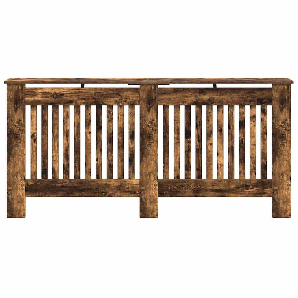 Radiatorcover Røget Eg 172 X 19 X 81,5 Cm Konstrueret Træ