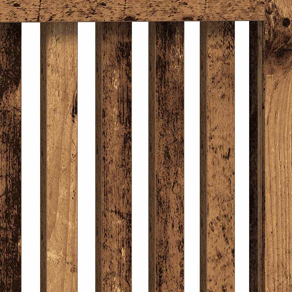 Radiatorcover Gammelt Træ 172 X 19 X 81,5 Cm Konstrueret Træ