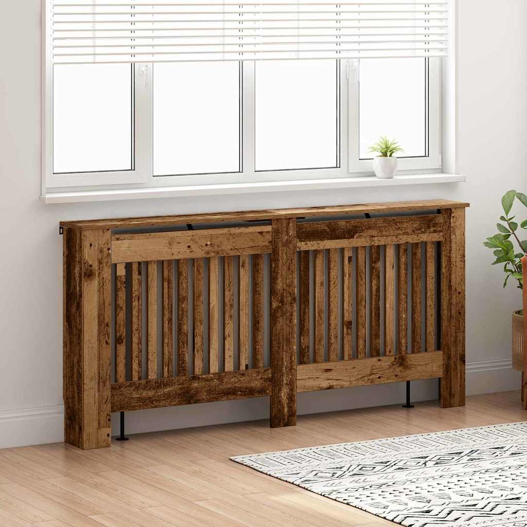 Radiatorcover Gammelt Træ 172 X 19 X 81,5 Cm Konstrueret Træ