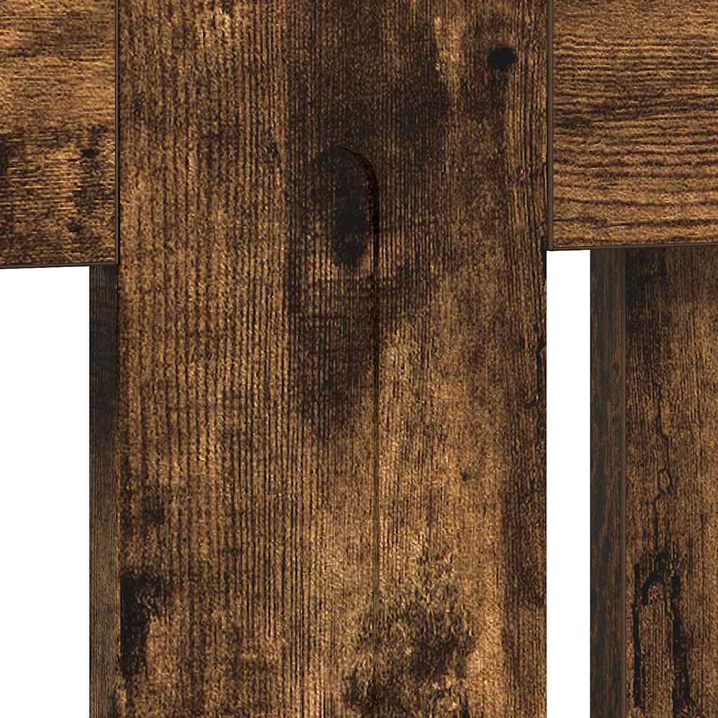 Radiatorcover Røget Eg 152 X 19 X 81,5 Cm Konstrueret Træ