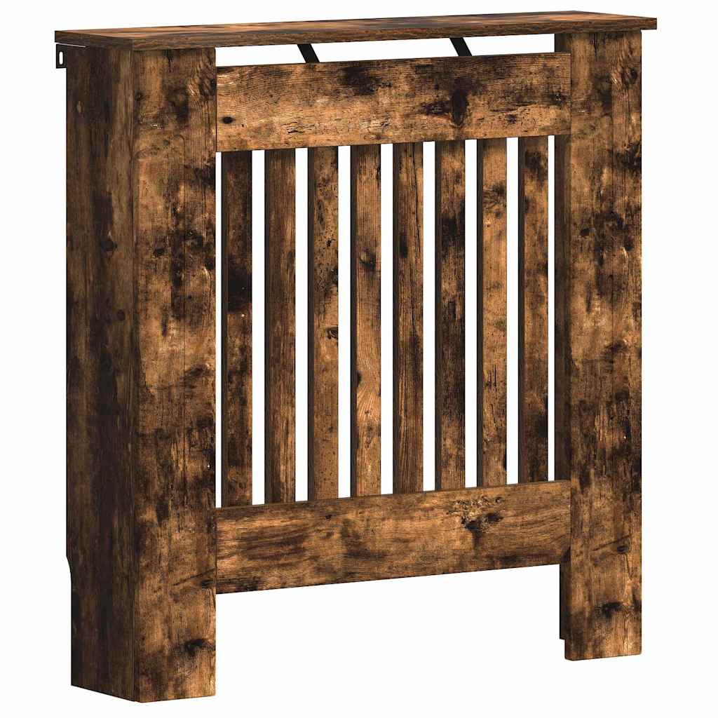 Radiatorcover Røget Eg 78 X 19 X 81,5 Cm Konstrueret Træ