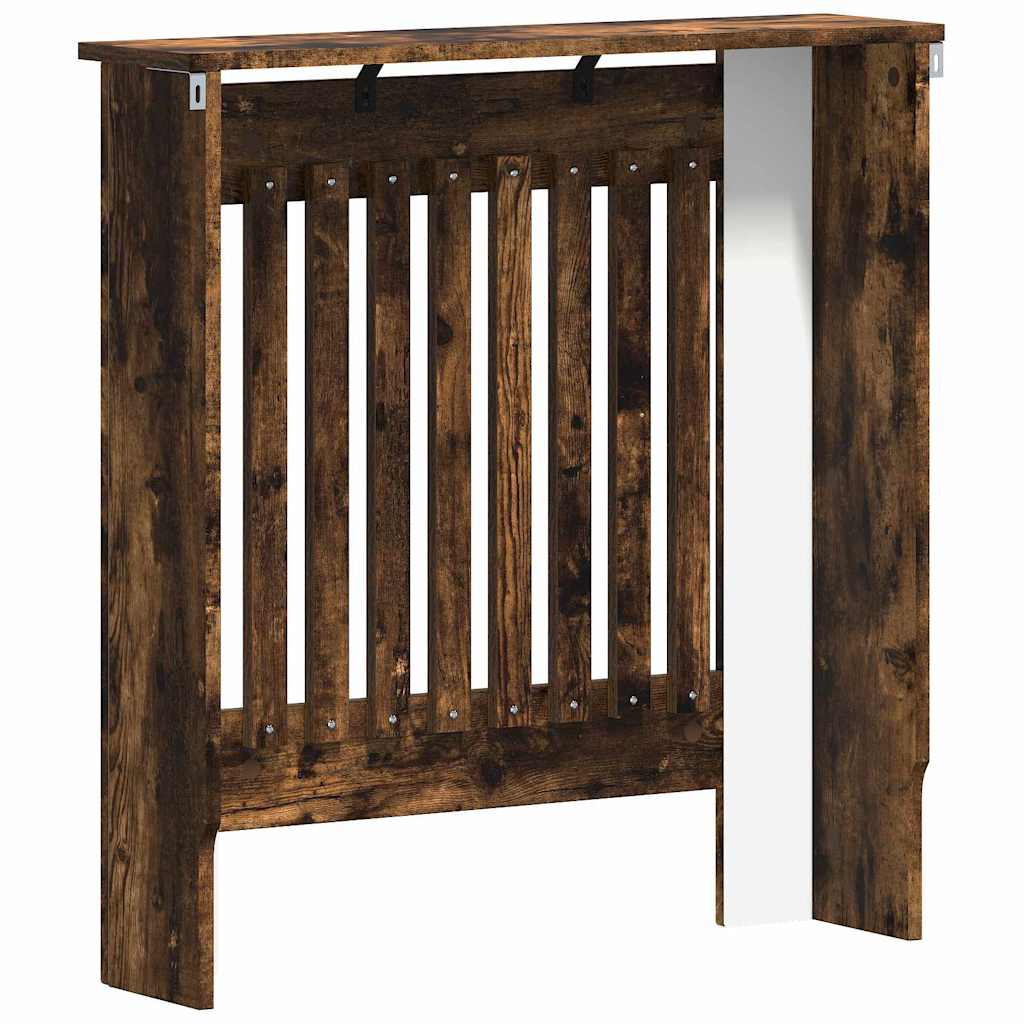 Radiatorcover Røget Eg 78 X 19 X 81,5 Cm Konstrueret Træ
