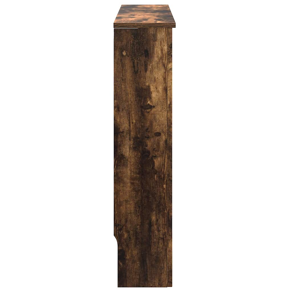 Radiatorcover Røget Eg 78 X 19 X 81,5 Cm Konstrueret Træ