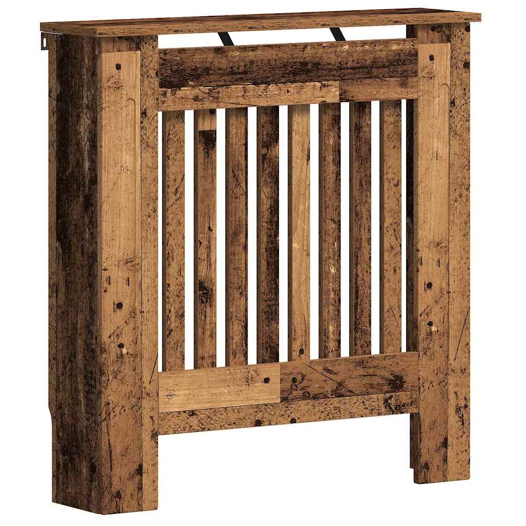 Radiatorcover Gammelt Træ 78 X 19 X 81,5 Cm Konstrueret Træ
