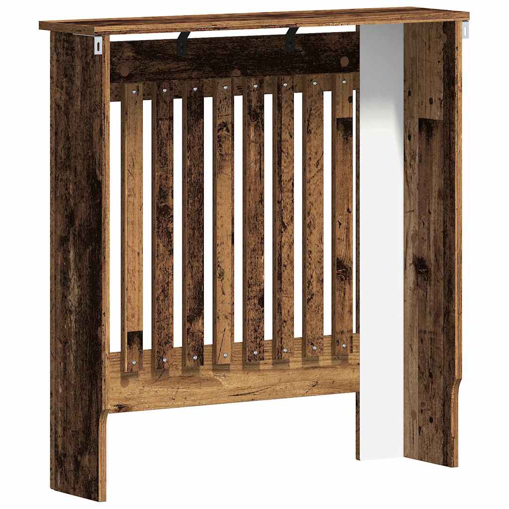 Radiatorcover Gammelt Træ 78 X 19 X 81,5 Cm Konstrueret Træ