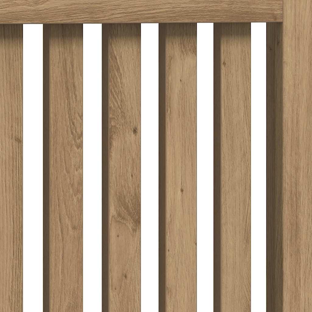Radiatorcover Artisan Egetræ 78 X 19 X 81,5 Cm Konstrueret Træ