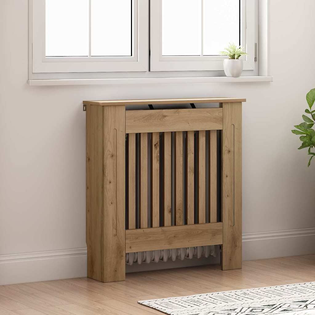 Radiatorcover Artisan Egetræ 78 X 19 X 81,5 Cm Konstrueret Træ