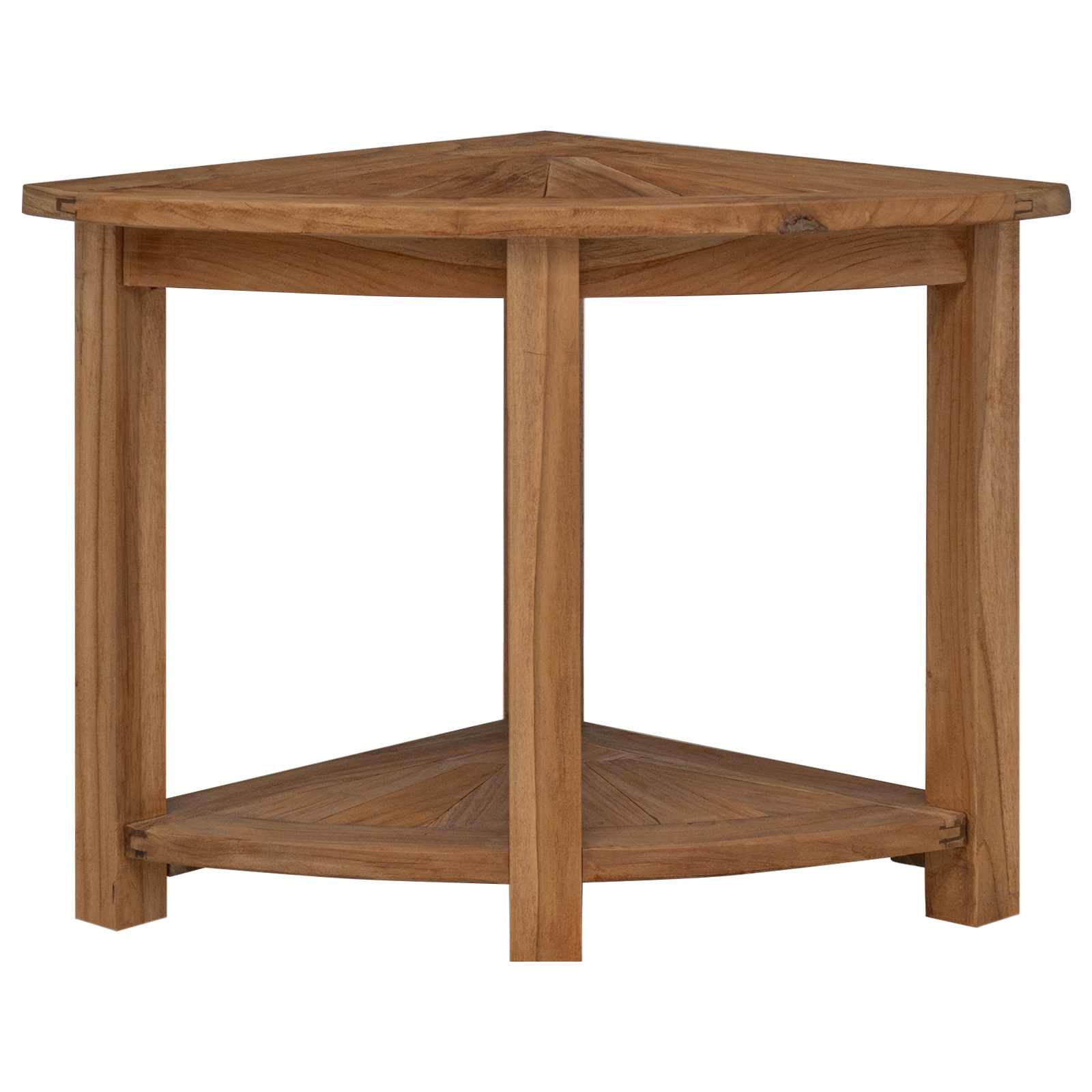 Badeværelses Sidebord Naturfarvet 45 X 45 X 46 Cm