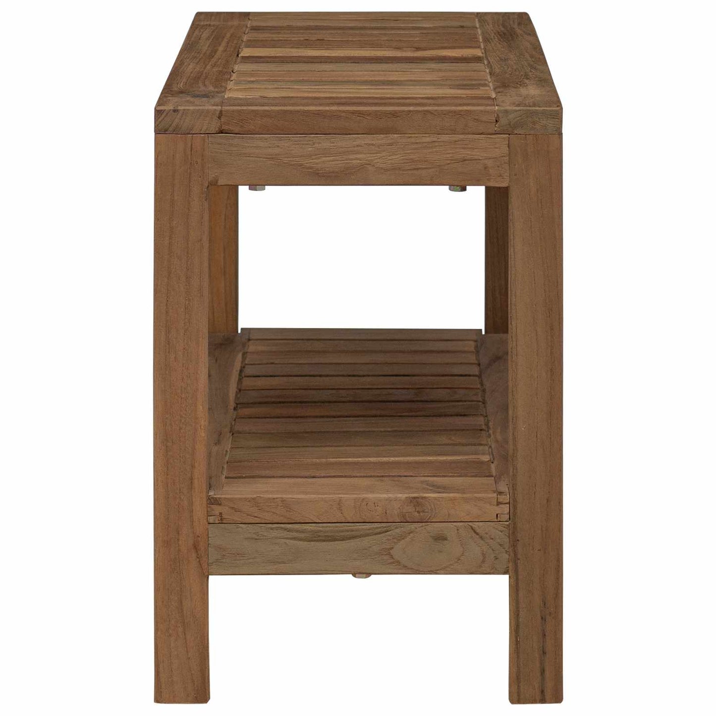 Badeværelse Side Bord Naturfarvet 60 X 30 X 45 Cm