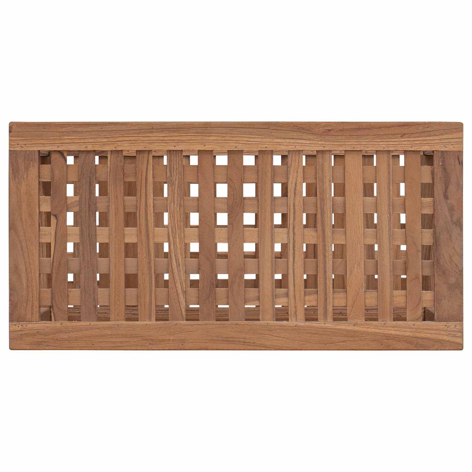 Badeværelses Sidebord Naturfarvet 60 X 30 X 45 Cm