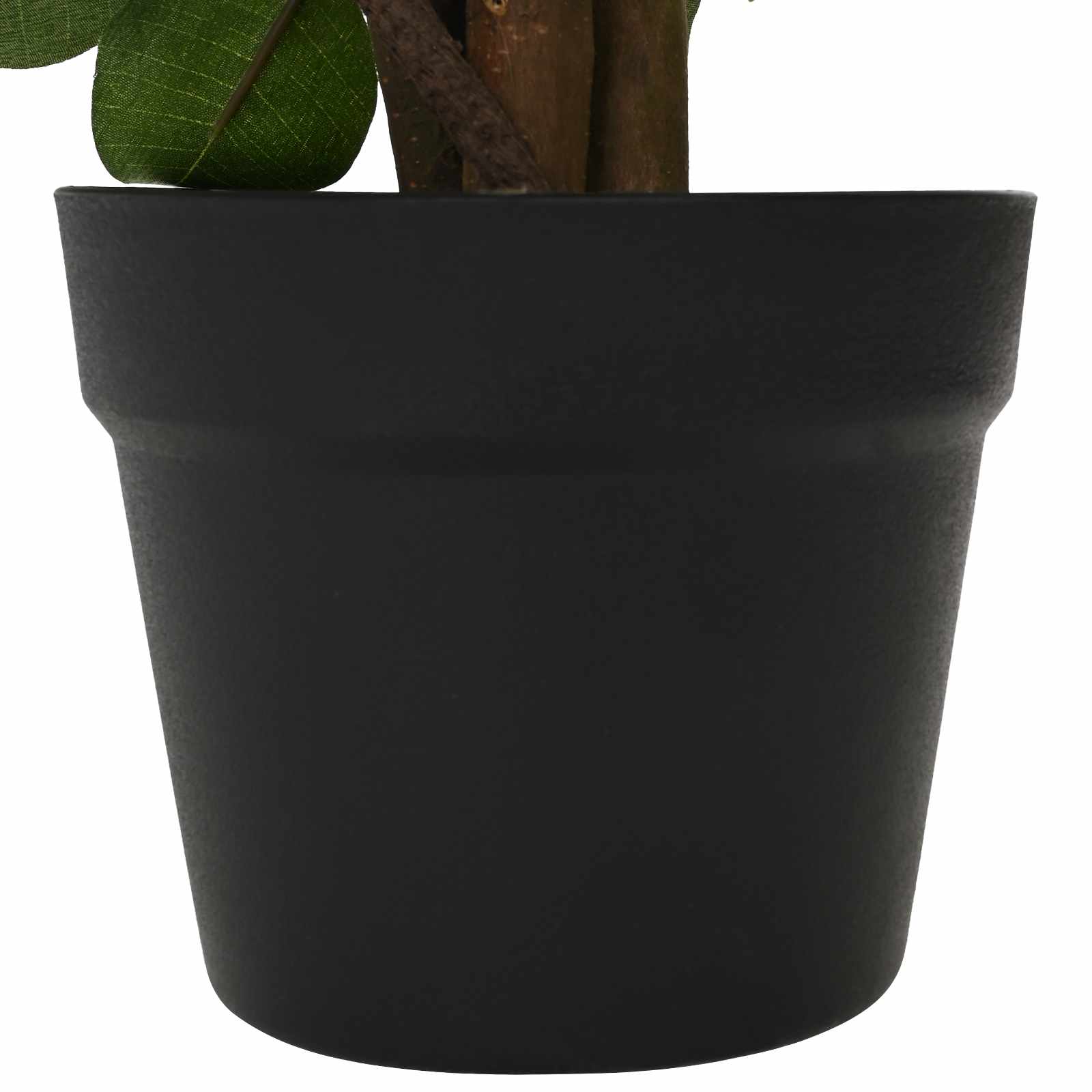 Kunstig Ficus Plante Grøn 73 X 16 X 60 Cm Stof Og Træ