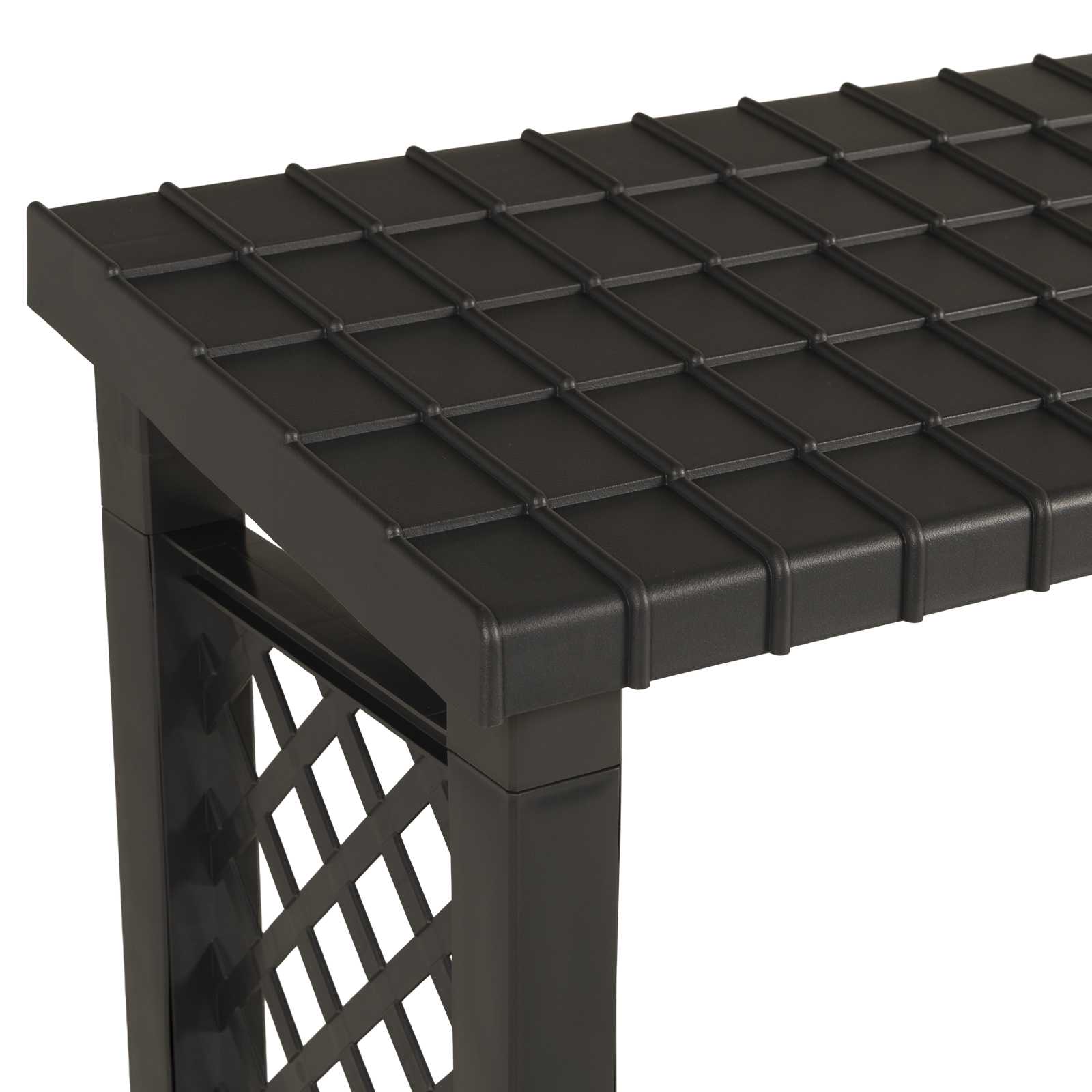 Brændeholder 114 X 46 X 101 Cm Pp Antracit